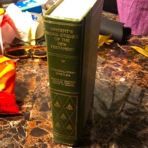 - VINCENT'S WORD STUDIES IN THE NEW TESTAMENT VOLUME 4 (IV) HARDCOVER
